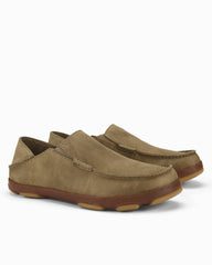 Men's OluKai Moloā Slip-On Shoes - Clay