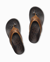 Men's OluKai Mea Ola Sandals - Tan