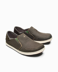 Men's OluKai Nohea Mesh Slip-On Shoes - Mustang