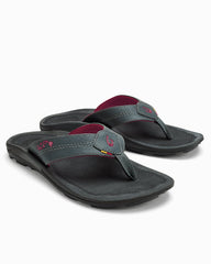 Men's OluKai Kīpī Sandals - Dark Shadow