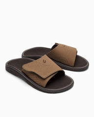 Men's OluKai Nalu Slide Sandals - Tan