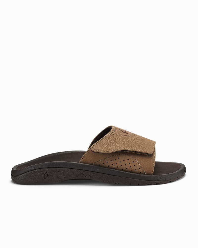 Men's OluKai Nalu Slide Sandals - Tan
