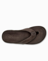 Men's OluKai Tuahine Sandals - Dark Wood