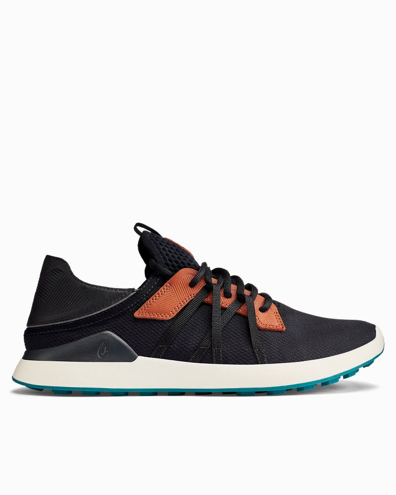 Men's OluKai Manele Golf Shoes - Black