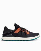 Men's OluKai Manele Golf Shoes - Black