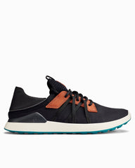 Men's OluKai Manele Golf Shoes - Black