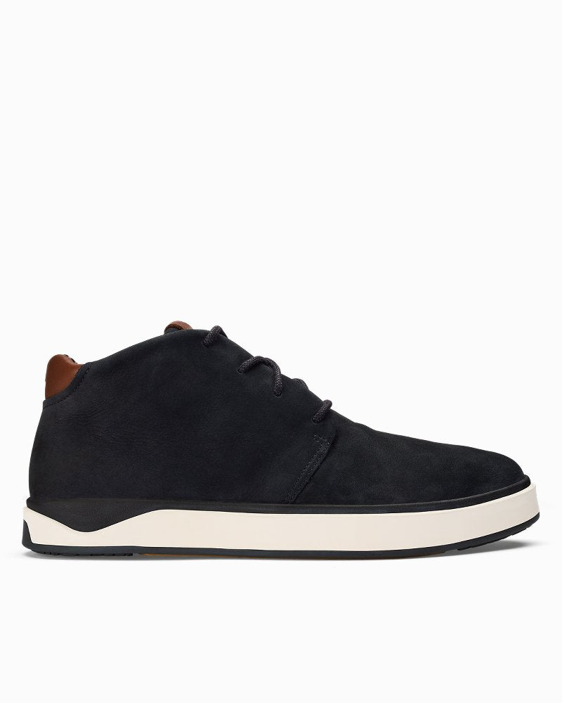 Men's OluKai Papakū 'Ili Chukka Boots - Black