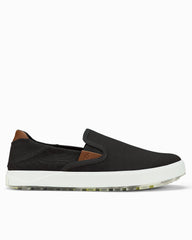 Men's OluKai Wai'alae Slip-On Golf Shoes - Lava Rock