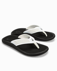Men's OluKai Ulele Golf Sandals - White