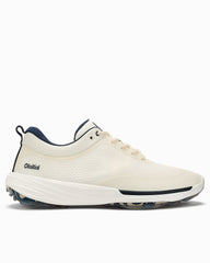 Men's OluKai Mākena Waterproof Golf Shoes - White Sand