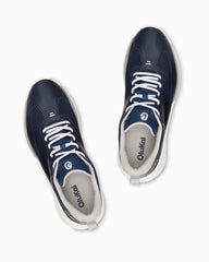 Men's OluKai Mākena Waterproof Golf Shoes - Mood Indigo