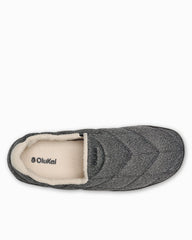 Men's OluKai Pūku'i Slippers - Dark Shadow