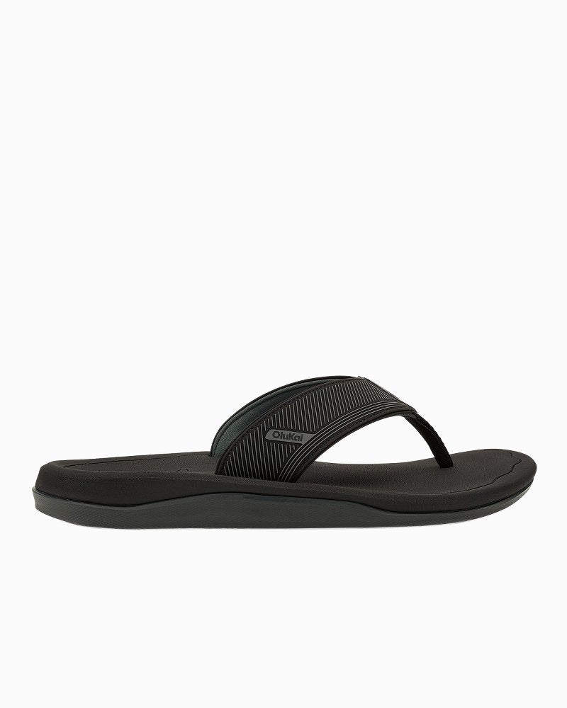 Men's OluKai 'Ahi Kai Sandals - Black