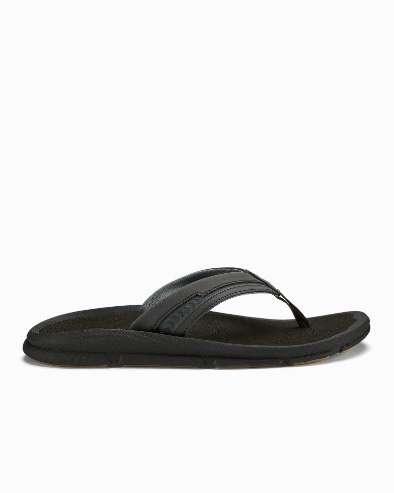 Men's OluKai 'Akeu Sandals - Black