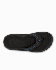 Men's OluKai Ohana Palua Sandals - Black
