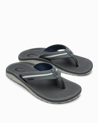 Men's OluKai Ohana Palua Sandals - Cloud Grey