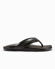 Men's OluKai Mea Ola Mano Sandals - Black