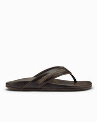 Men's OluKai Mea Ola Mano Sandals - Dark Java