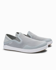 Men's OluKai Moku Slip-On Shoes - Cloud Grey