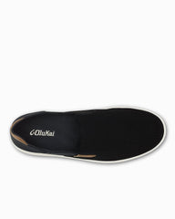 Men's OluKai Lae'ahi Nui Slip-On Shoes - Black