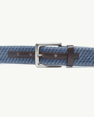 Canvas Webbed Belt - Navy