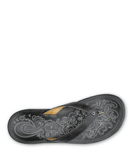 Women's OluKai Paniolo Sandals - Onyx