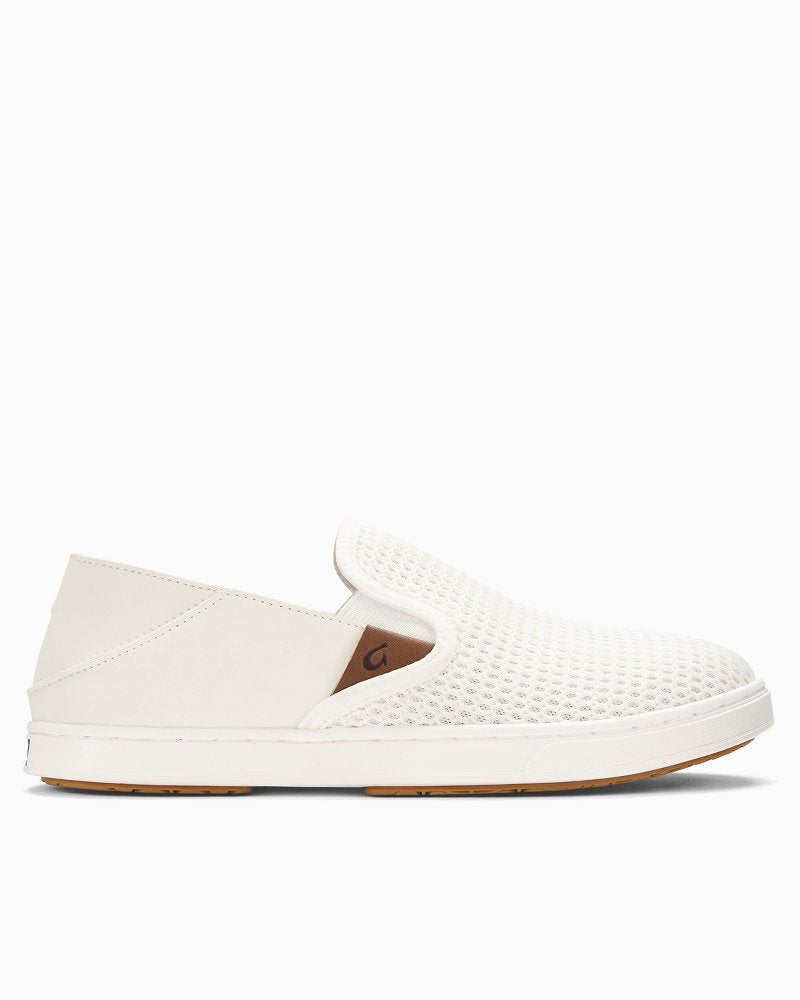 Women's OluKai Pehuea Slip-On Shoes - Bright White