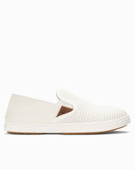 Women's OluKai Pehuea Slip-On Shoes - Bright White