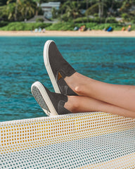 Women's OluKai Pehuea Slip-On Shoes - Pavement
