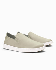Women's OluKai Pehuea Leather Slip-On Shoes - Tapa