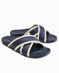 Women's OluKai Ani Slide Sandals - Mood Indigo