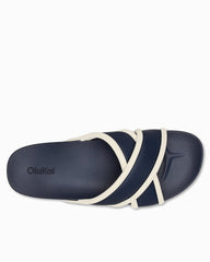 Women's OluKai Ani Slide Sandals - Mood Indigo
