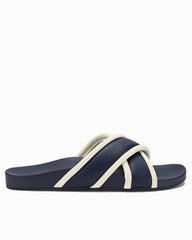 Women's OluKai Ani Slide Sandals - Mood Indigo