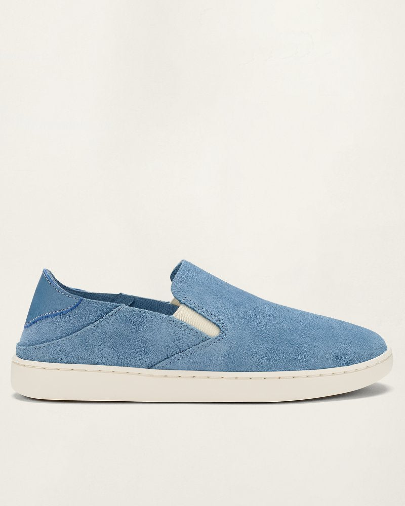 Women's OluKai Pehuea Luxe Slip-On Shoes - Blissful Blue