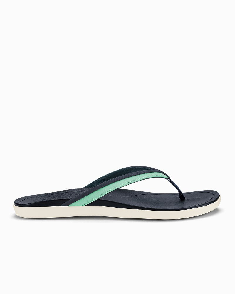 Women's OluKai Ho'opio Mālua Sandals - Trench Blue