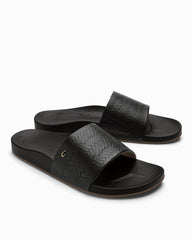 Women's OluKai Kīpe'a Pono Slides - Black