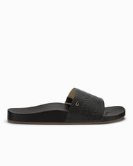 Women's OluKai Kīpe'a Pono Slides - Black
