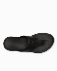 Women's OluKai Ho'opio Mele Sandals - Black
