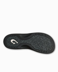 Women's OluKai 'Ohana Lahi Sandals - Black