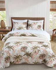 Bonny Cove 3-Piece Full/Queen Quilt Set - White