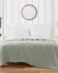 Bahama Coast Pelican Gray Full/Queen Blanket - Grey