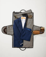 Capri Navy 2-in-1 Garment Duffel Bag - Navy