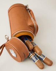 Sly Golf Bag Cigar Humidor - Brown