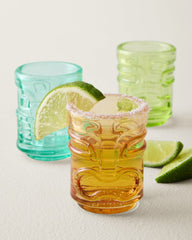 Tiki Trio Shot Glasses - Set of 3 - Assorted
