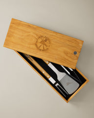 Tommy Bahama Bamboo BBQ Tool Set - Natural