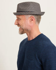 Mannes Braid Hat - Brown Multi