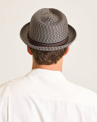 Mannes Braid Hat - Brown Multi