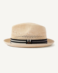 Berle Packable Braid Hat - Vanilla