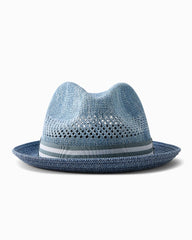 Berle Packable Braid Hat - Navy Heather