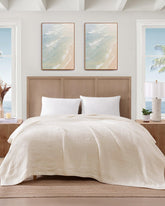 Island Estate Ventura Full/Queen Quilt Blanket - Ivory